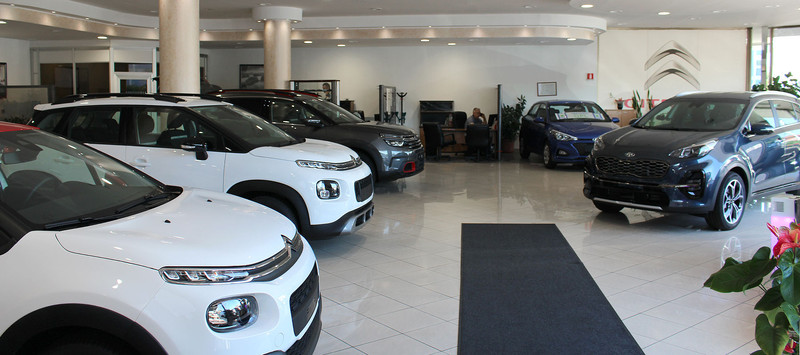 dealer showroom